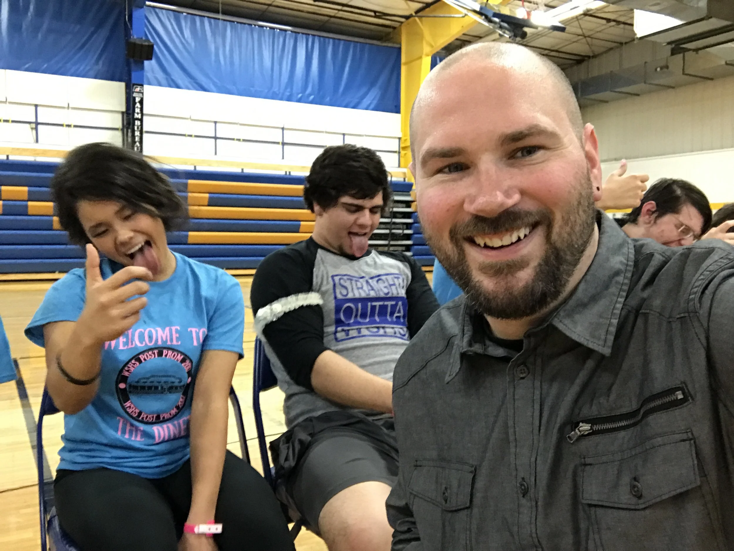 Post prom hypnosis show audience
